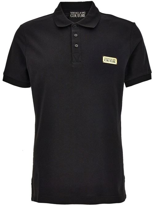 Polo uomo maniche corte Versace jeans Couture | 78GAGT08CJ01TG89